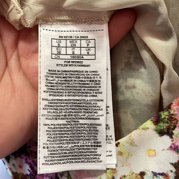 Guess Watercolor Floral Halter Maxi Dress - Picture 10 of 14